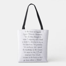 For The Love of Khaos - In This House Tote