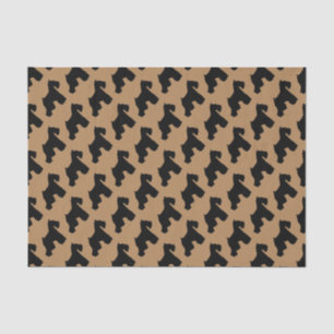 For The Love of Miniature Schnauzer Dogs Tissue Paper