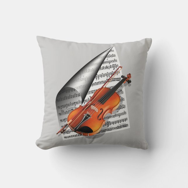 For the love of music.. cushion (Front)