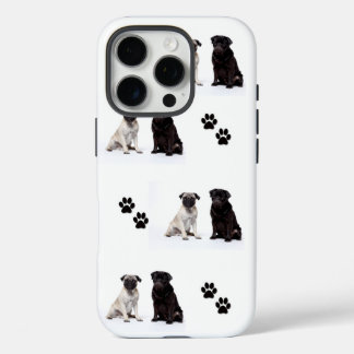 For the Love of Pugs iPhone 16 Pro Case