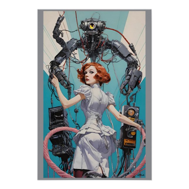 For the Love of Robotics Poster (Front)