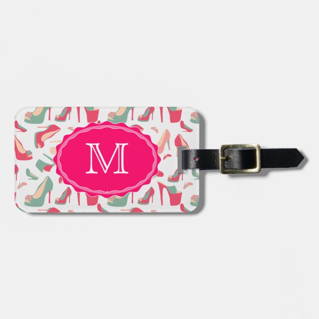 For the Love Of Shoes Luggage Tag (Front Horizontal)