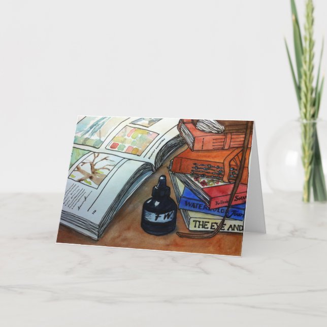 For the Love of Sketching Card (Front)