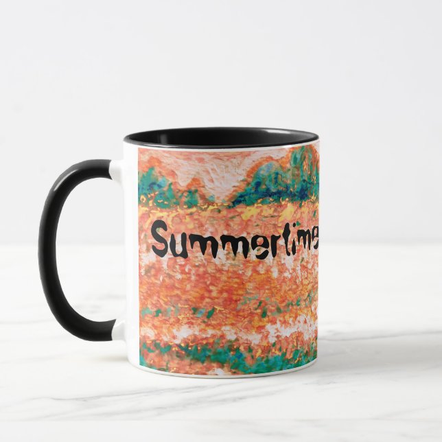 For the love of Summertime Mug (Left)