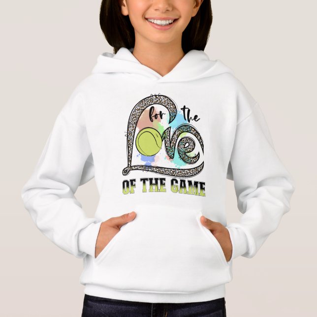 For The Love Of The Game Tennis, Tennis Gift (Front)