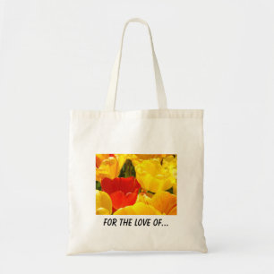 For the Love of... tote bag gifts Yellow Tulips