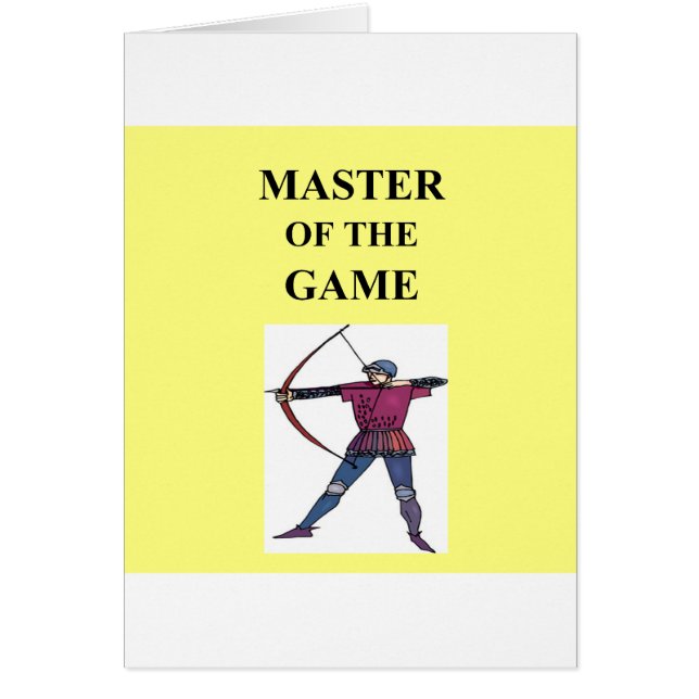 for the master archer (Front)