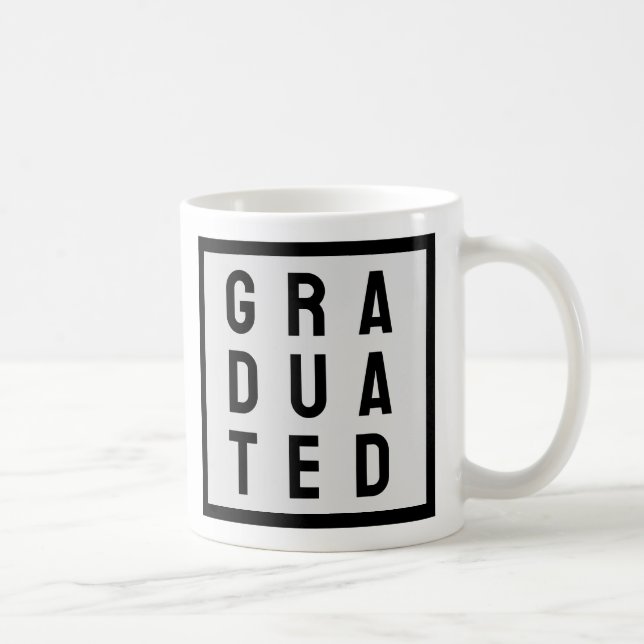 For the Newly Graduated. A Graduate Coffee Mug (Right)