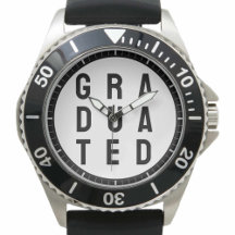 For the Newly Graduated. A Graduate Watch