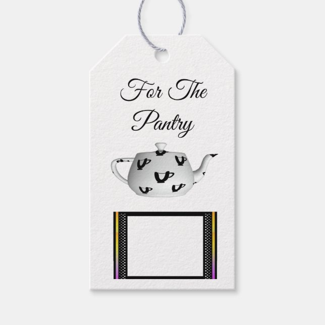 For The Pantry Gift Tag (Front)