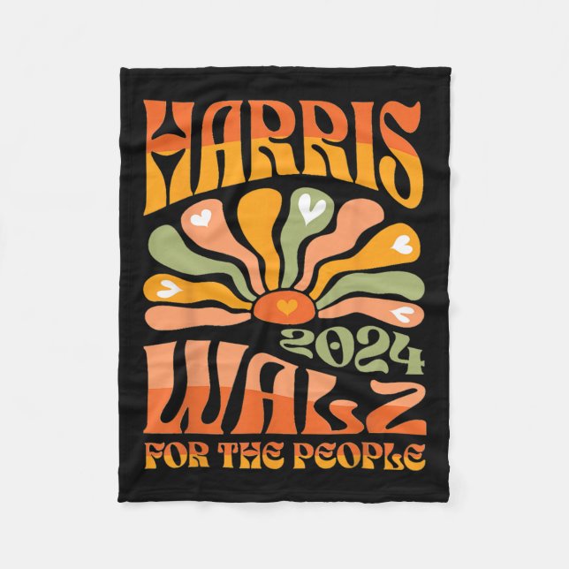 For The People 2024  Fleece Blanket (Front)