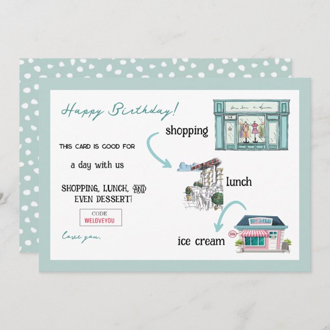 For the Person who has Everything Card (Front/Back)