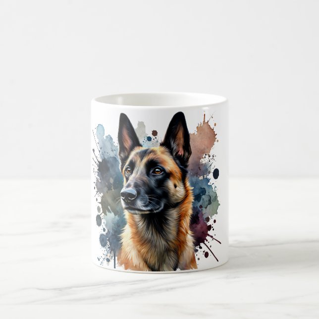 🐾 For the Ultimate Belgian Malinois Fan! 🐾 Coffee Mug (Center)