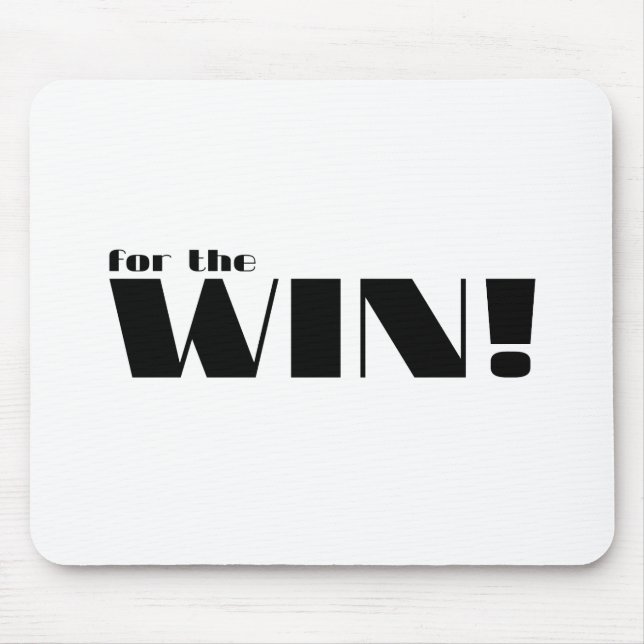 For The Win! 2 Mouse Pad (Front)