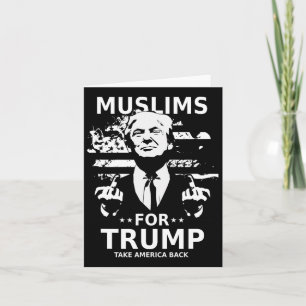 For Trump 2024 Conservative Funny Election 45 47  Card