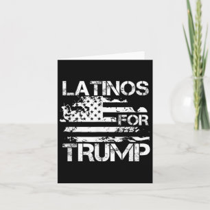 For Trump 2024 Conservative Funny Election Usa Fla Card