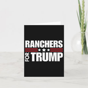 For Trump 2024 Election Conservative Republican  Card