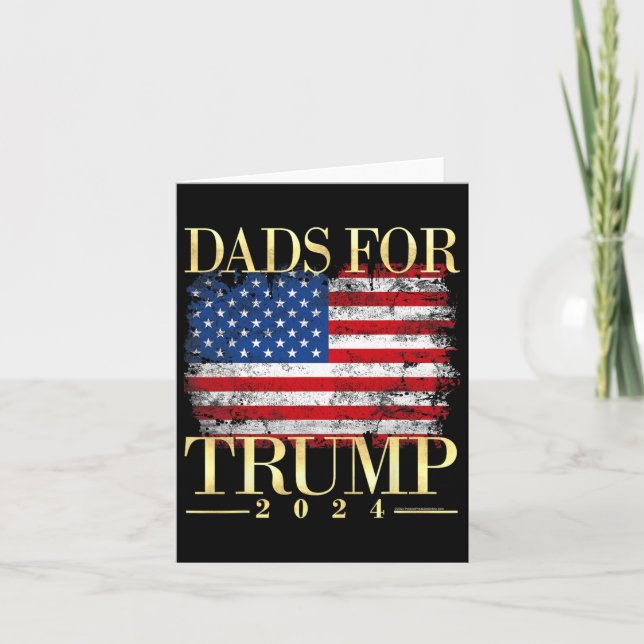 For Trump 2024 Fathers Day Gift Pro Donald Trump U Card (Front)
