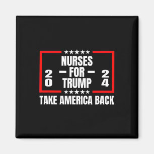 For Trump 2024 Take America Back  Magnet