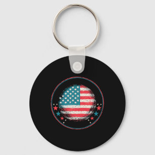 For Trump 2024 Usa Flag1  Key Ring