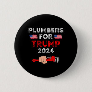 For Trump 2024 Vote For Presidential Election 6 Cm Round Badge
