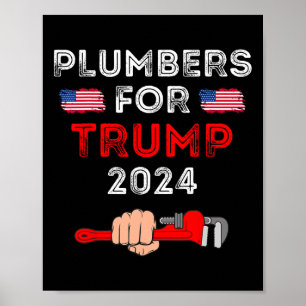 For Trump 2024 Vote For Presidential Election  Poster