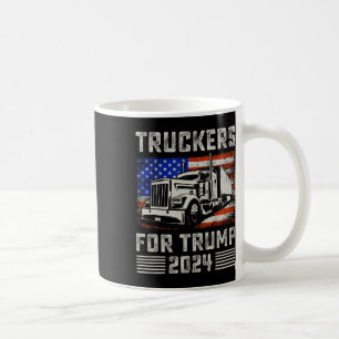 For Trump American Flag - Trump 2024 Vintage  Coffee Mug