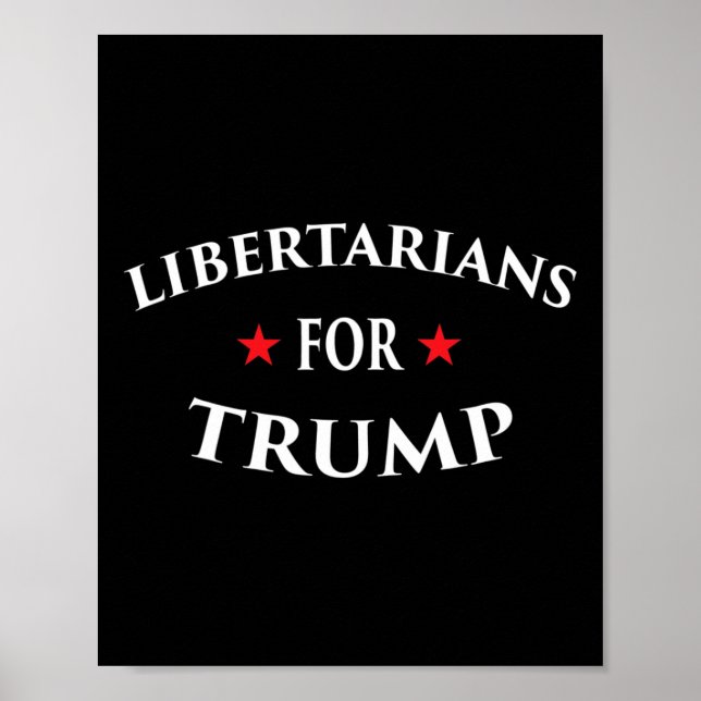 For Trump Party Independent Red Wave  Poster (Front)