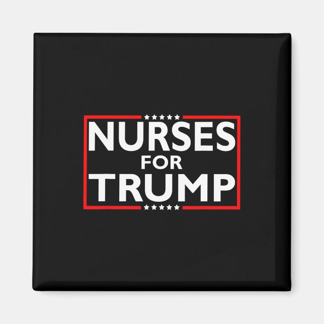 For Trump President Election 2024  Magnet (Front)