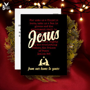 FOR UNTO US JESUS Christmas
