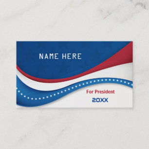 For USA President 2016 Business Card