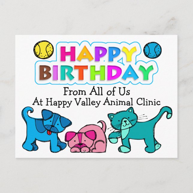 For Veterinarians - SRF Postcard (Front)