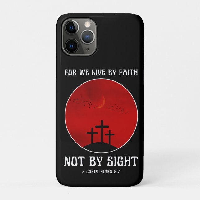 For we live by faith not by sight  Case-Mate iPhone case (Back)