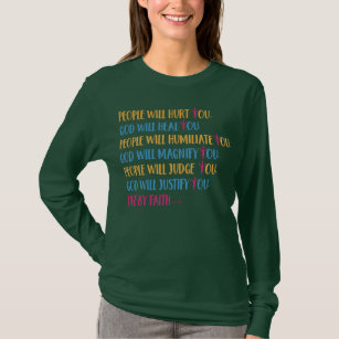 For We Live By Faith Not By Sight Shirt