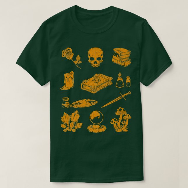 For Witches  Aesthetic Witchcore  847  T-Shirt (Design Front)