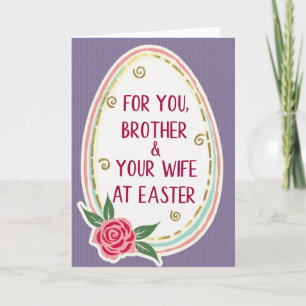 For You Brother Easter Card