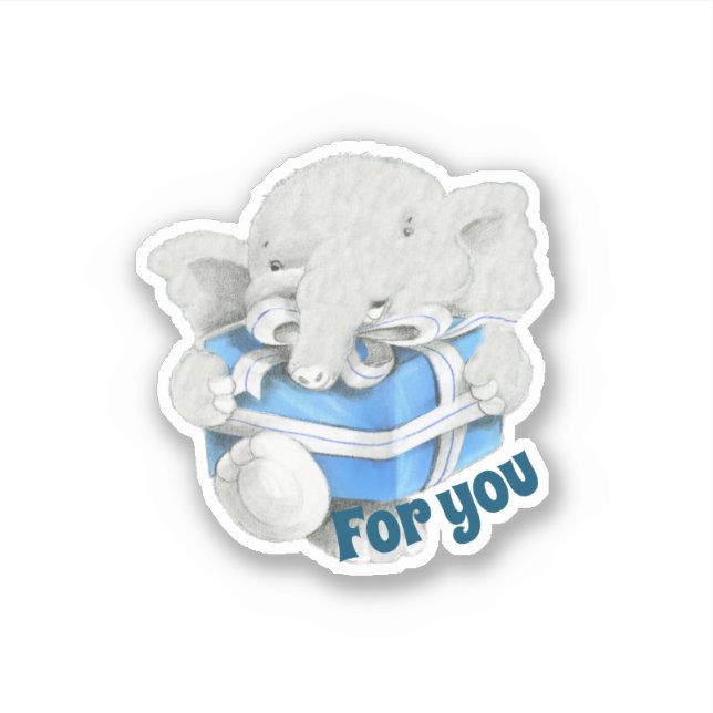 For you Cut Vinyl Stickers (Front)