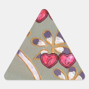 For you me.jpg triangle sticker