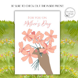 For You on Mother's Day Wildflower Bouquet Card