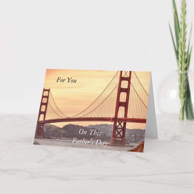For You on this Father's Day Card (Front)