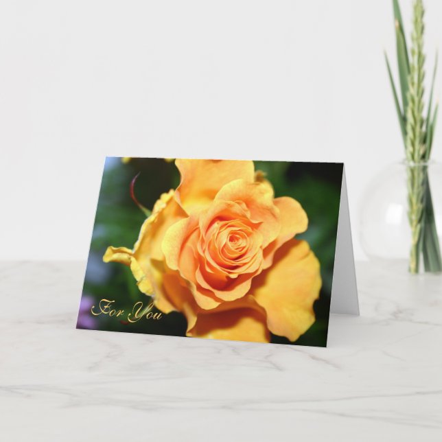 For You Thank You Card (Front)