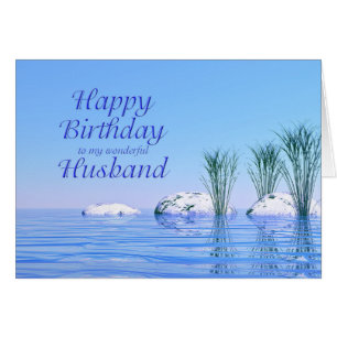 For your Husband, a Spa Like, Blue Birthday