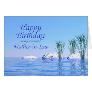 For your Mother-in-Law, a Spa Like, Blue Birthday