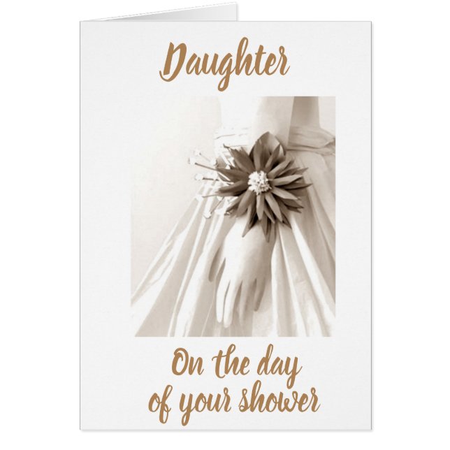 "FOR YOUR SHOWER" FOR AVERY ***SPECIAL DAUGHTER*** (Front)