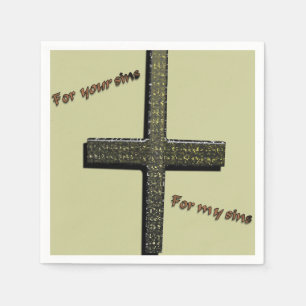 For Your Sins, for My Sins Napkins