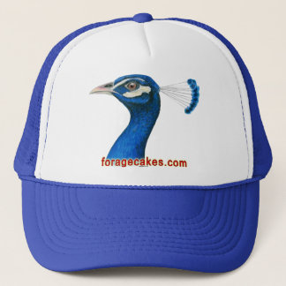 Forage Cakes: Peacock Trucker Hat