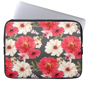Foral And Glamour Seamless Pattern Natural Summer Laptop Sleeve