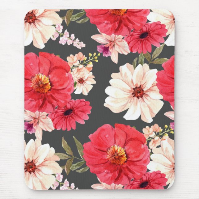 Foral And Glamour Seamless Pattern Natural Summer  Mouse Pad (Front)