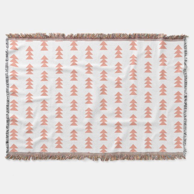 Foral Blouse Throw Blanket (Front)
