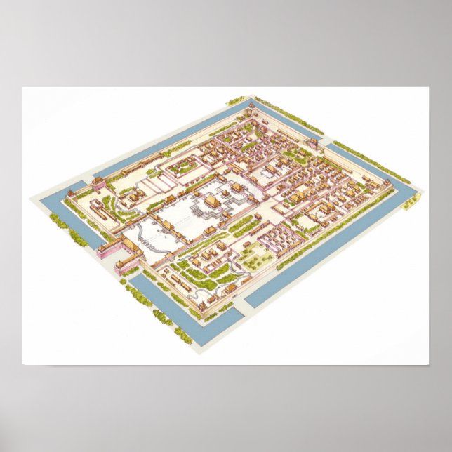 Forbbiden City Beijing Poster (Front)